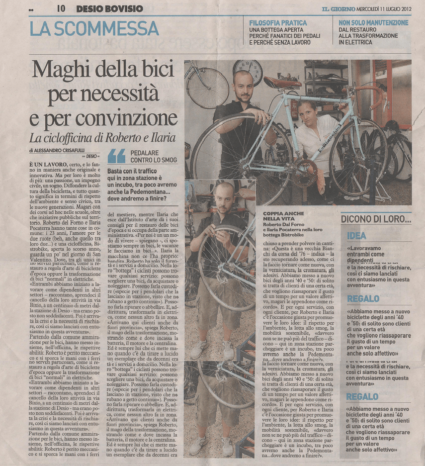 11 luglio 2012 il giorno